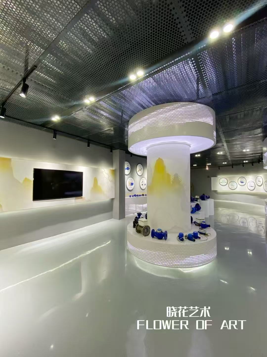 临沂市水表厂 展厅设计施工
