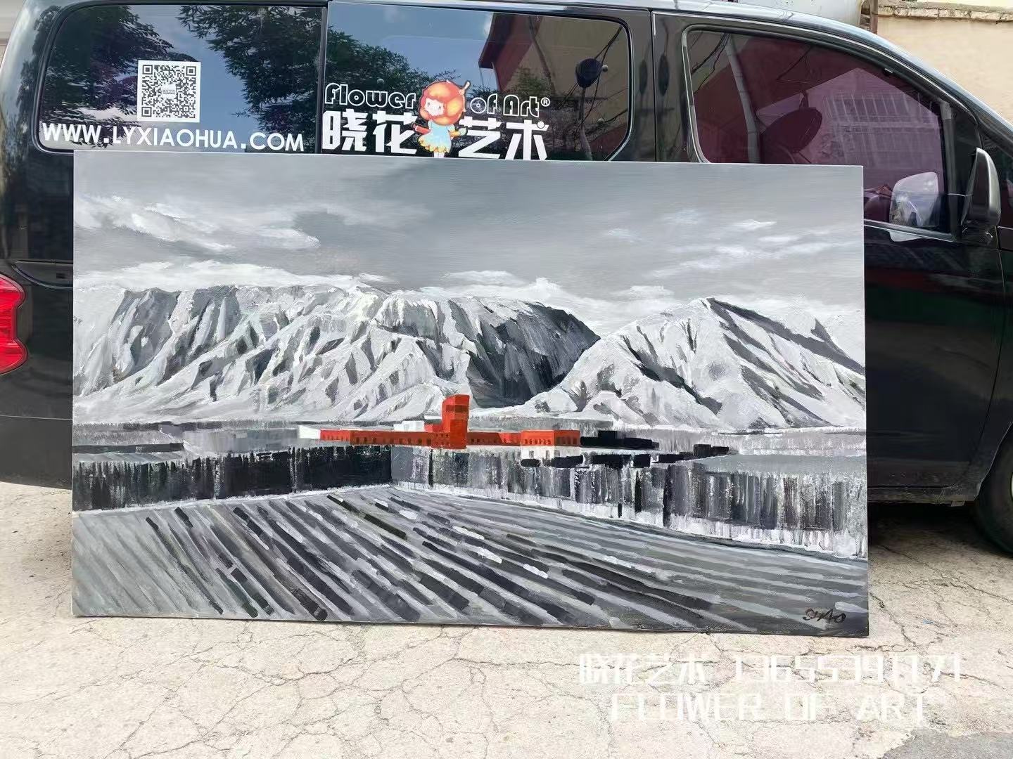 天塞酒庄空间装饰绘画