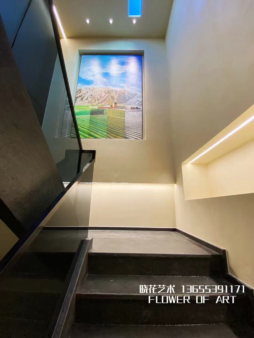 天塞酒庄空间装饰绘画