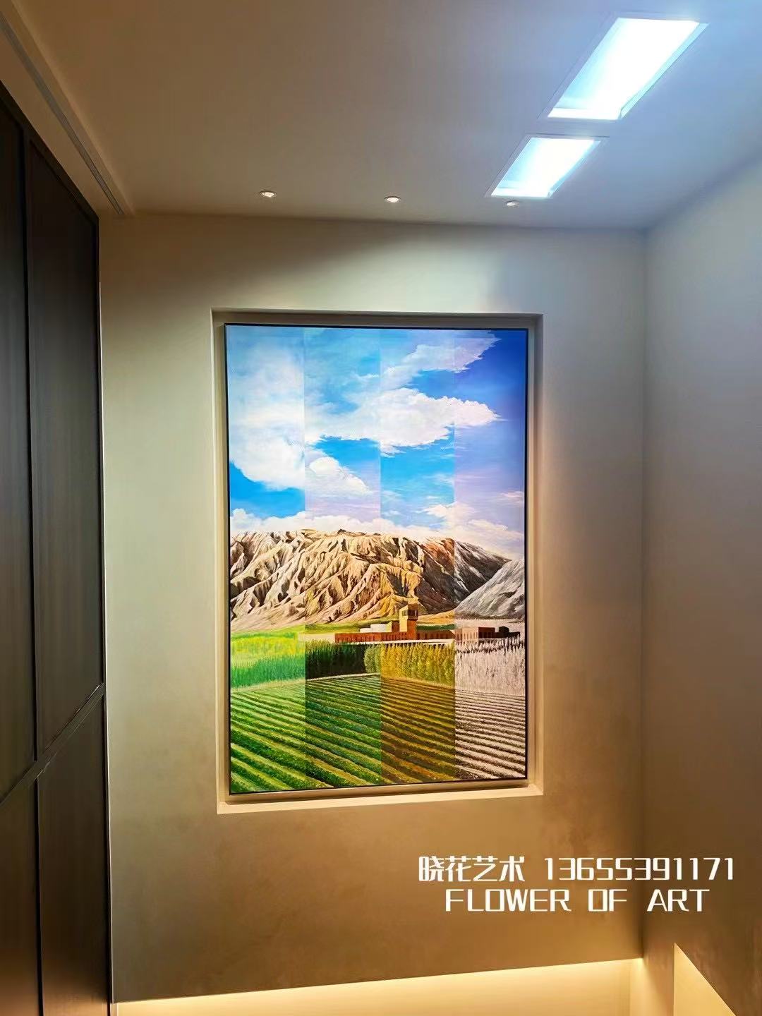 天塞酒庄空间装饰绘画